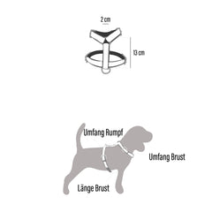 Geschirr Kira (Größe M)